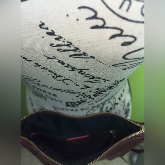 Elliott Lucca Burgundy Leather Crossbody Bag-Like New - Picture 10 of 10